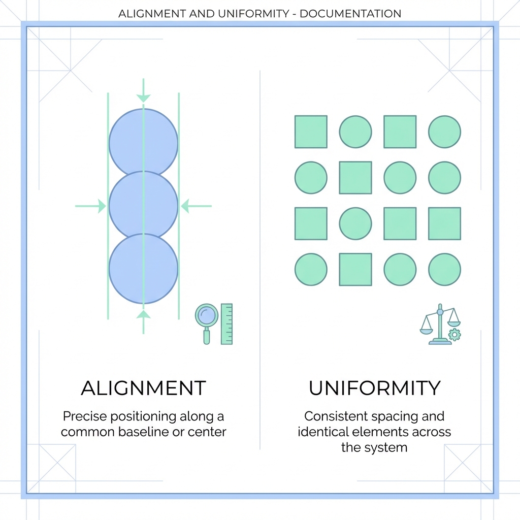 Alignment and Uniformity Visualization